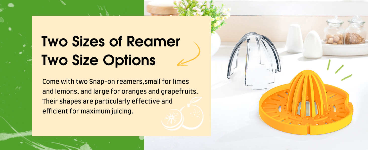 Citrus Juicer 4-in-1 Manual Juicer