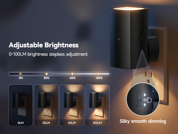 nightlights plug in wall