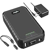 Rapthor Portable Rechargeable 12V 3250mAh Small DC Ouput Lithium ion Battery Pack with Charger an...