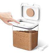 Moryimi Brown Sugar Container Airtight, 2 Quart Brown Sugar Keeper Storage Container with Spoon
