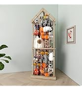 Eniffbaa Stuffed Animal Storage Stuffed Animal Zoo Wood Soft Toy Organizer Nursery Room Organizer...