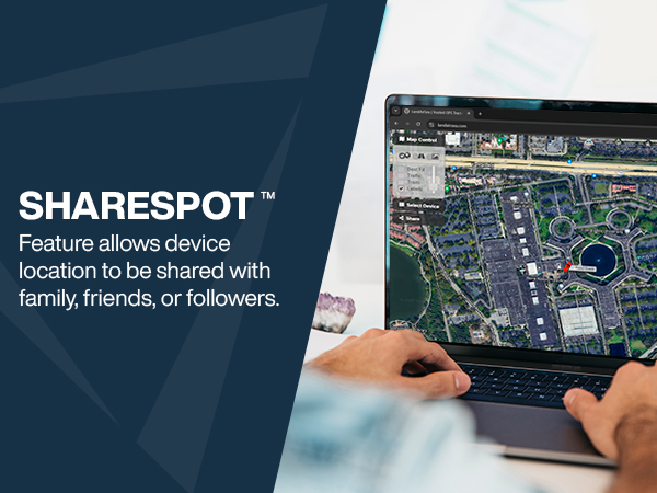 ShareSpot — Allows devices location to be shared with family, friends, or followers.