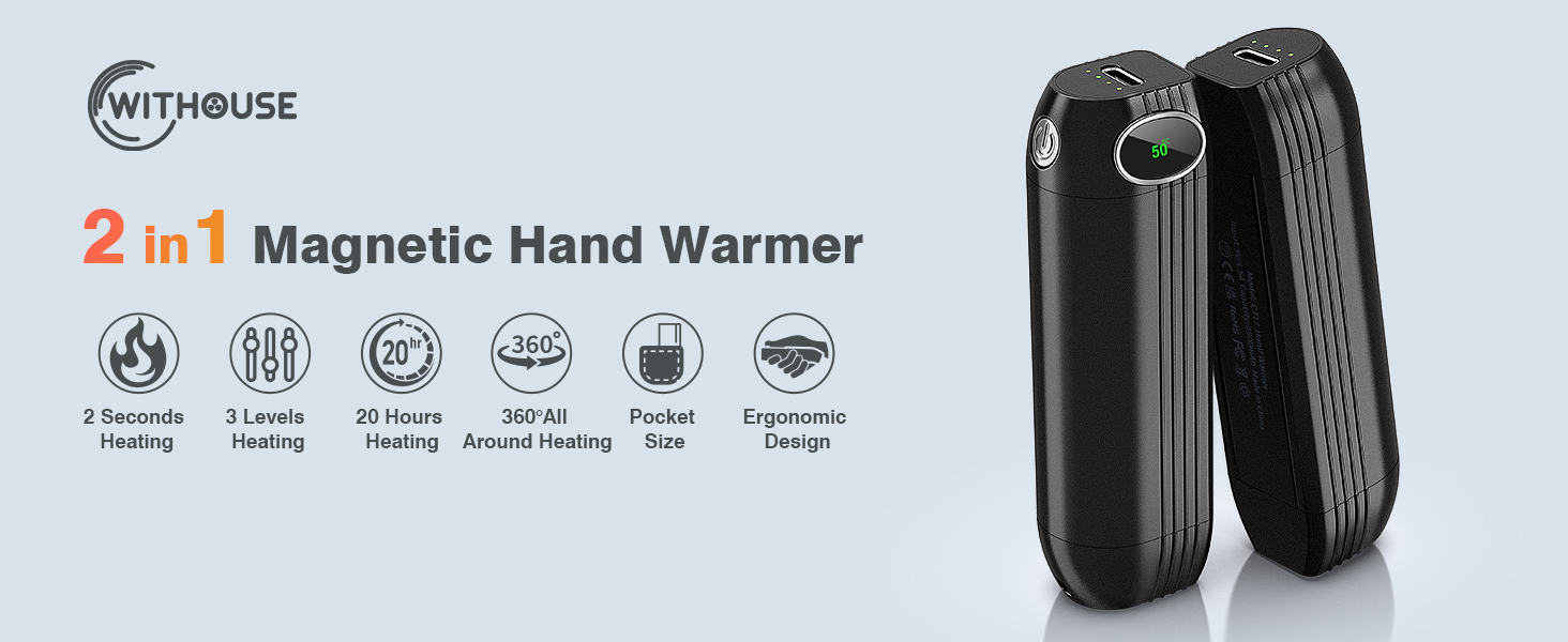 magnetic hand warmers rechargeable