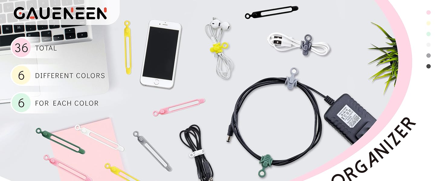 Silicone Cable Straps