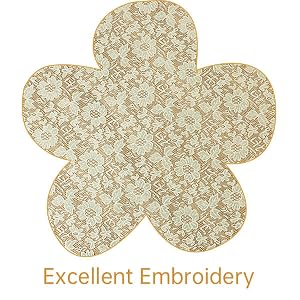 cream tablecloth