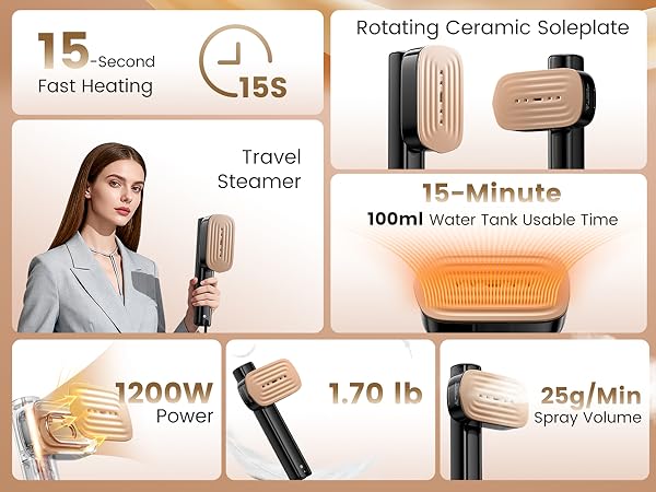 Travel Steamer for Clothes