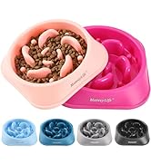 MateeyLife Slow Feeder Dog Bowls 2PCS, Anti-Choking Puzzle Dog Food Bowls, Anti-Slip Interactive ...