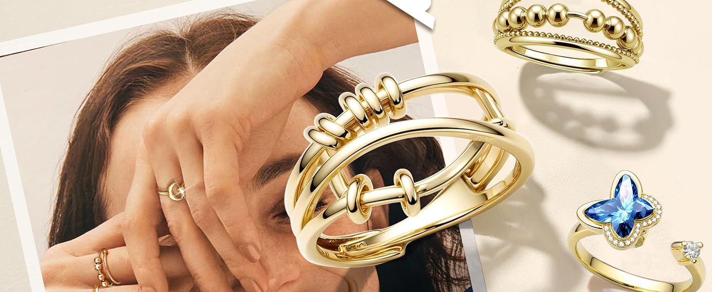 Fidget Anxiety Rings