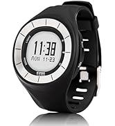 EZON Men's Digital Watch,Step Counter for Walking,Waterproof Pedometer Watches with Calories Stop...