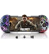 Joso Phone Controller for iPhone, Android, wireless Game Joystick with Hall Effect Joystick/Turbo...