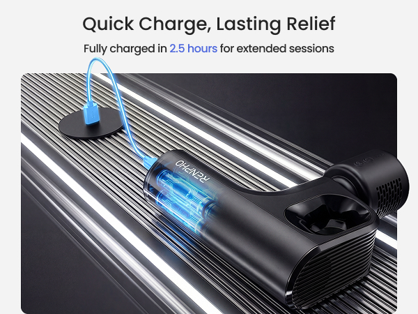 Mini Massage Gun with Heat and Cold Therapy Professional Deep Tissue Handheld Massager