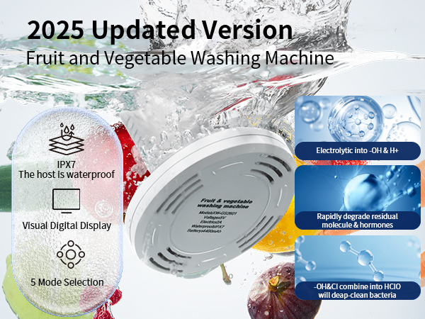 FIEEMOO fruit and vegetable cleaner