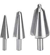 HSS Tapered Drill Bit Set 3pcs 16-30mm /5-20 Mm/3-14mm Umbrella Step Drill Set Cone Drill Bit Pie...