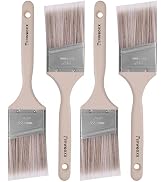 Paint Brush, 2.5IN Stain Brushes for Painting,Walls House Touch-Ups,Furnitures and Fence Staining...