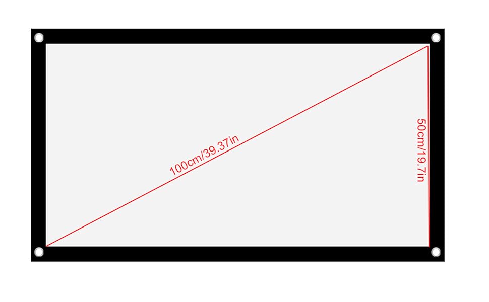40inch Projection Screen