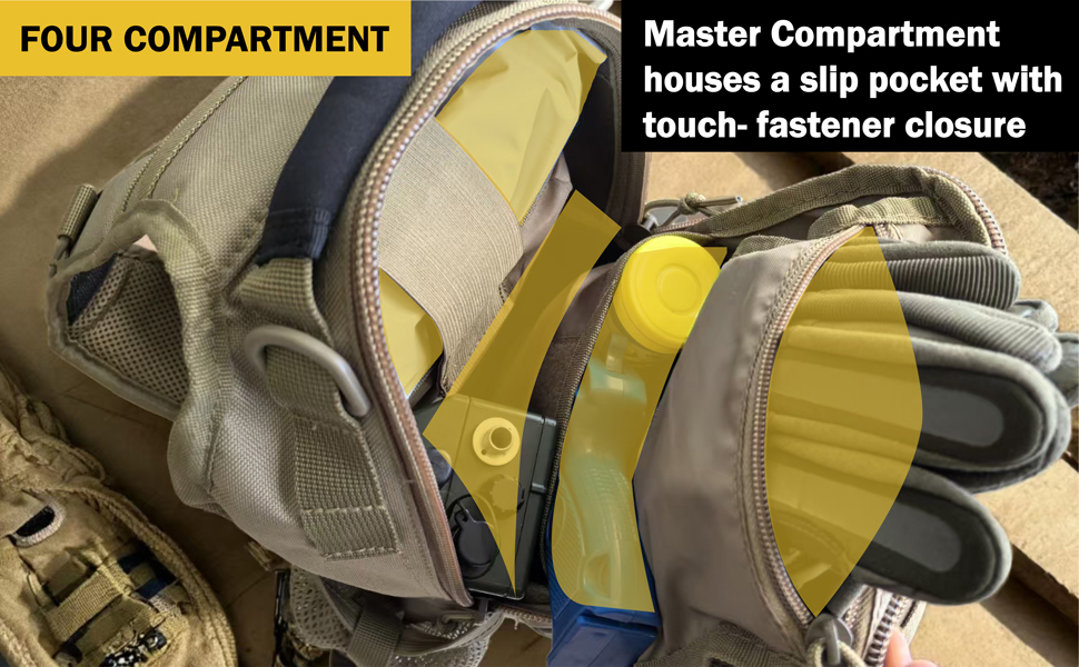 open rover sling pack