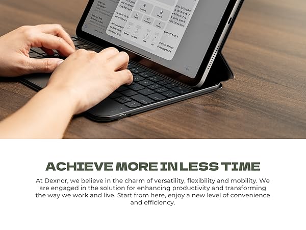 Dexnor Keyboard Case for iPad Air 11 inch