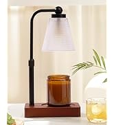 HONGZZI Candle Warmer Lamp with Square Base (Clear)