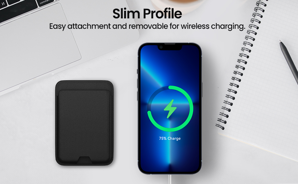 Slim Profile Support for Wireless Charging