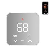 WiFi Smart Thermostat for House, Programmable Thermostat Compatible with Alexa and Google Assista...