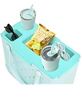 HYUVCX Beach Bag Topper Tray, EVA Bag Accessories for Instant Desktop Conversion, Fit 19in x 9in ...