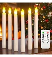 PChero Flameless Candles with Remote Timer, 7.9