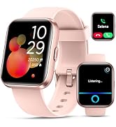 Smartwatch for Women, Compatible with Android &amp; iPhone, 1.8'' Fitness Tracker Watch with Alexa, C...