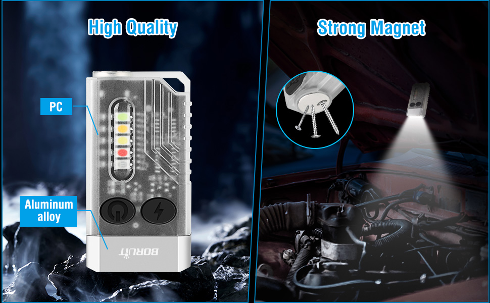 high quality flashlight with strong magnet