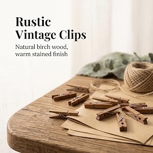 Wooden Small Clothespins