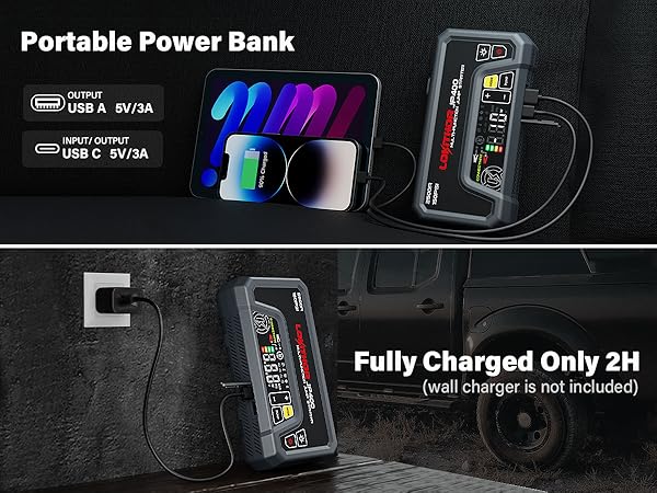portable car jump starter