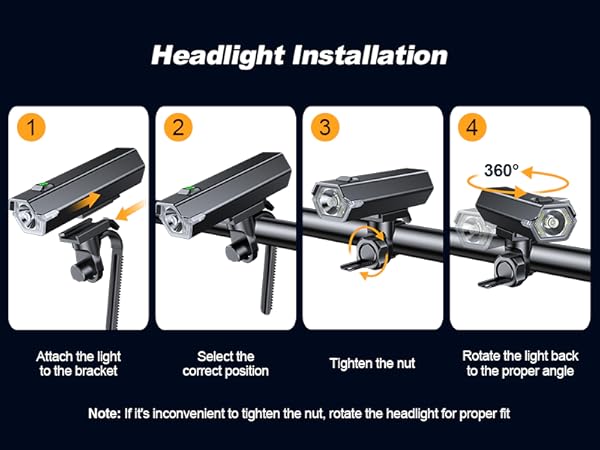 scooter lights for night riding rechargeable night light for kids bicycle headlight rechargeable