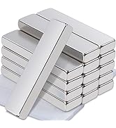 MAGXCENE Super Strong Neodymium Magnet Bar with Double-Sided Adhesive, Rare Earth Magnets Heavy D...