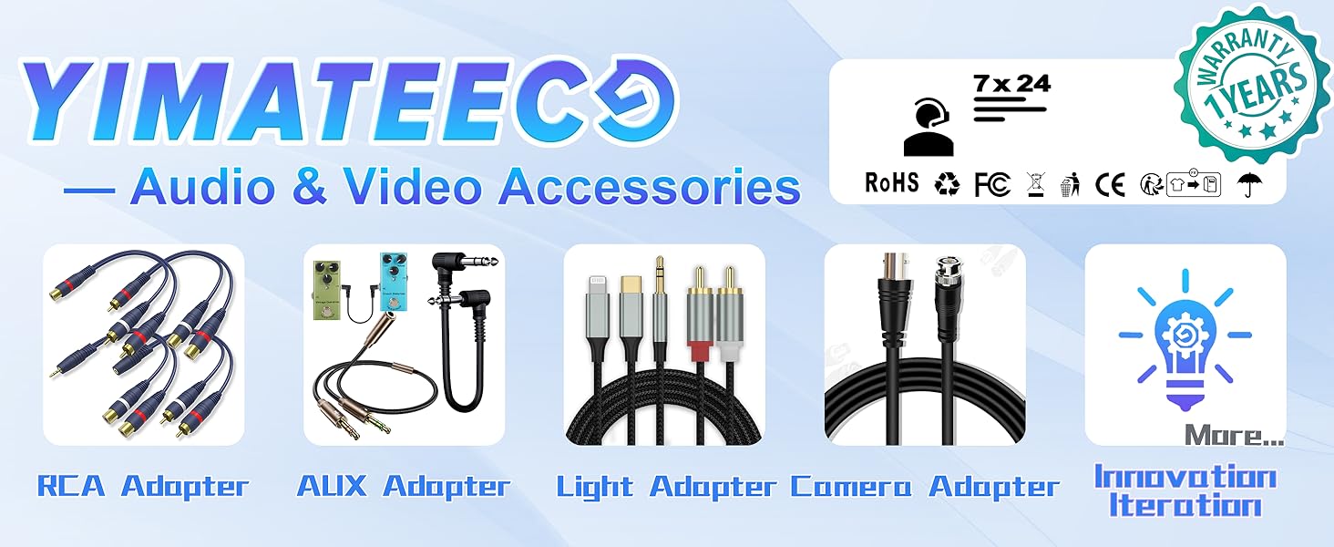 YIMATEECO Audio and Video Accesories