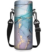 ToLuLu 1000ML Water Bottle Carrier Bag Case, Insulated Neoprene Water Bottle Holder Pouch Cover B...
