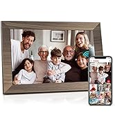 Canupdog 10.1 WiFi Digital Picture Frame, IPS Touch Screen Smart Cloud Digital Photo Frame with 1...