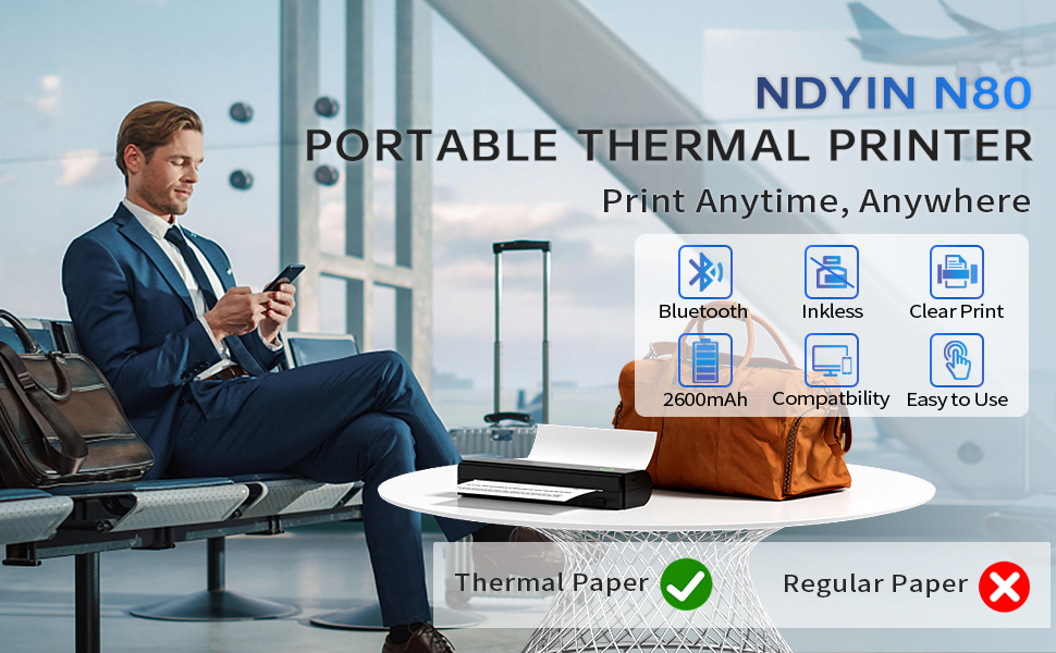 Portable Printers Wireless for Travel