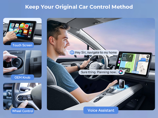 keep your original car control method