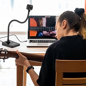 1080p webcam USB document camera 2mp teachers classroom teaching 2K art gift Online Video Demo