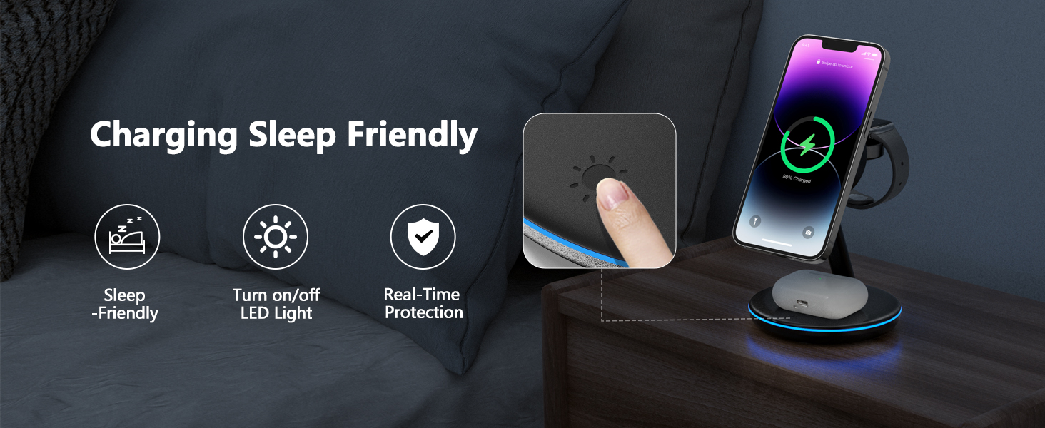 3 in 1 Charging Station for Apple Devices