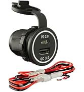 DAMAVO USB Type C Charger, PD30W QC18W, Compatible with iPhone 12/Mini/Pro/XR/Xs/Max/X/11/10/9/8/...