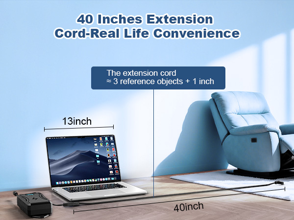 2500mah Reclining Battery pack
