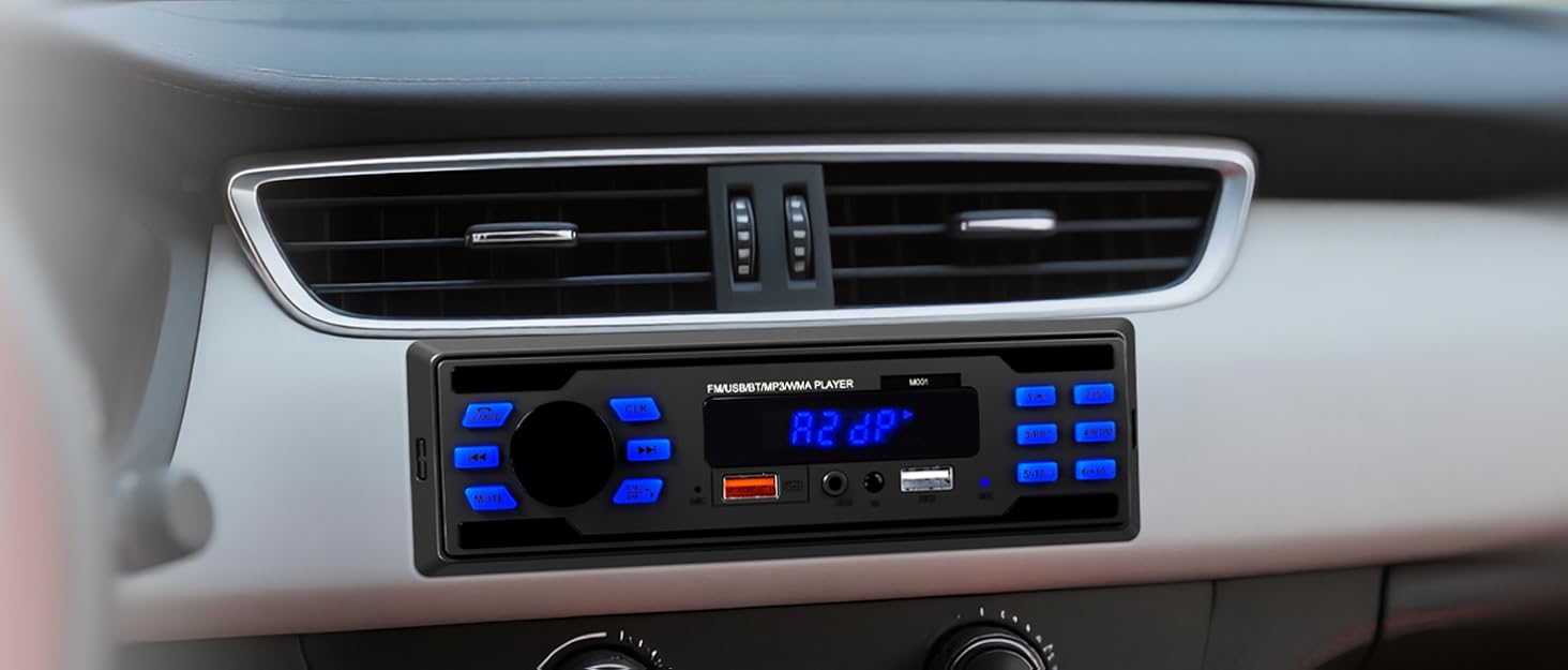 single din radio