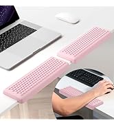 Hsurbtra L-Shaped Desk Elbow Pad, 2-Piece Soft Memory Foam Elbow Support Padding with Non-Slip Ru...