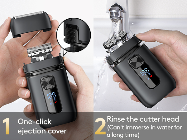 travel shavers for men rechargeable