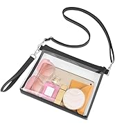 Clear Stadium Approved Crossbody Bag Transparent Tote Purse for Work Concert Sports