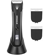 ManWills Body Hair Trimmer Men - Ball Trimmer Men, 2 Replaceable Ceramic Blades, Waterproof Ball ...