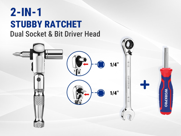 1/4 drive ratchet