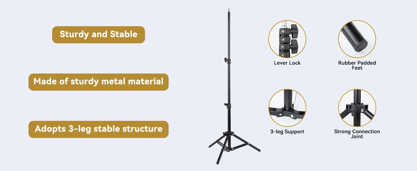 Aluminum Photography Light Stand