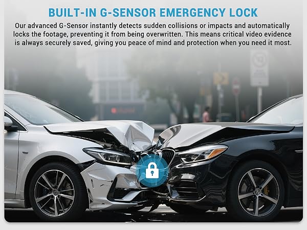 dash cam built-in G-sensor