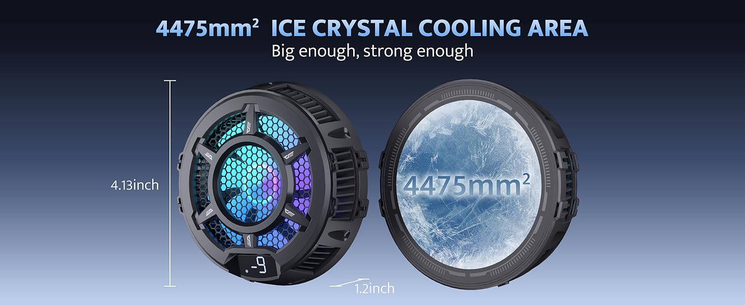 ICE CRYSTAL COOLING AREA